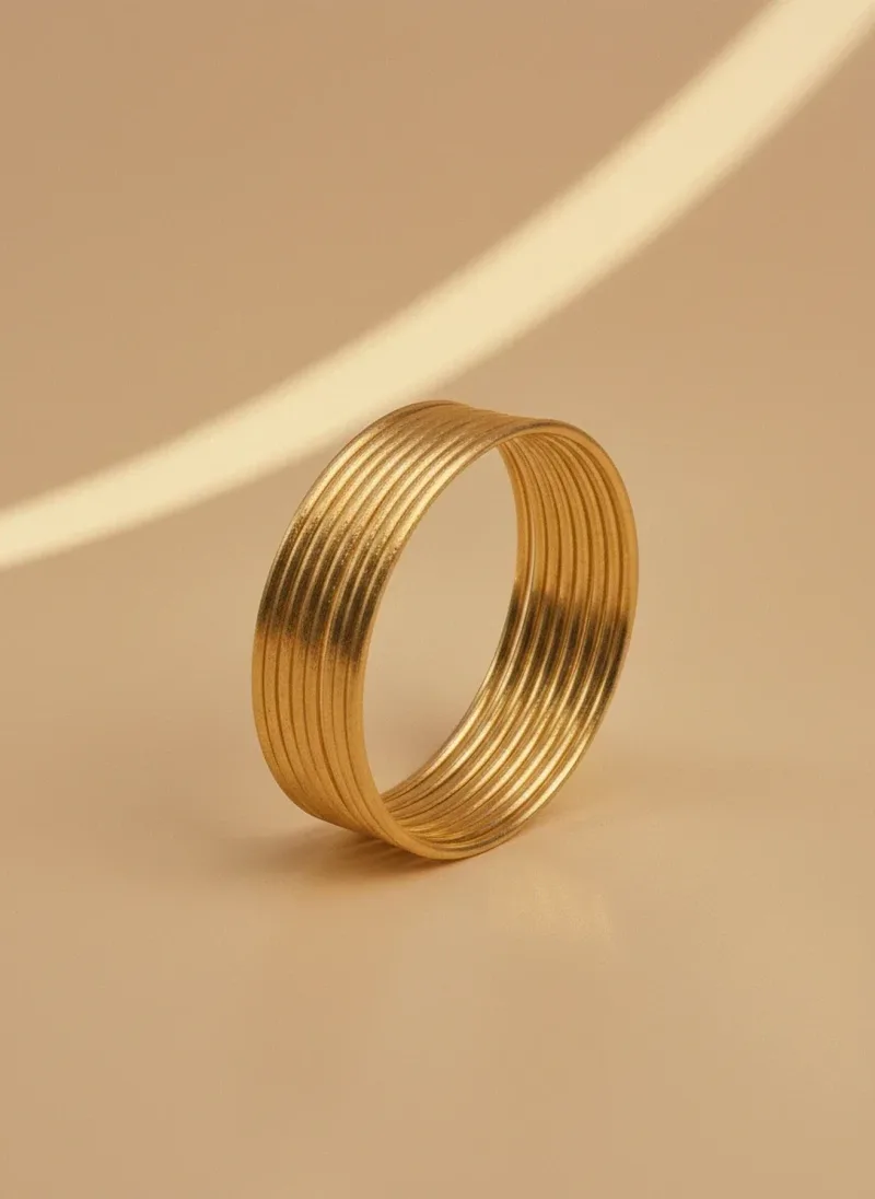 Antique Gold Bangle Set, Gold 21K