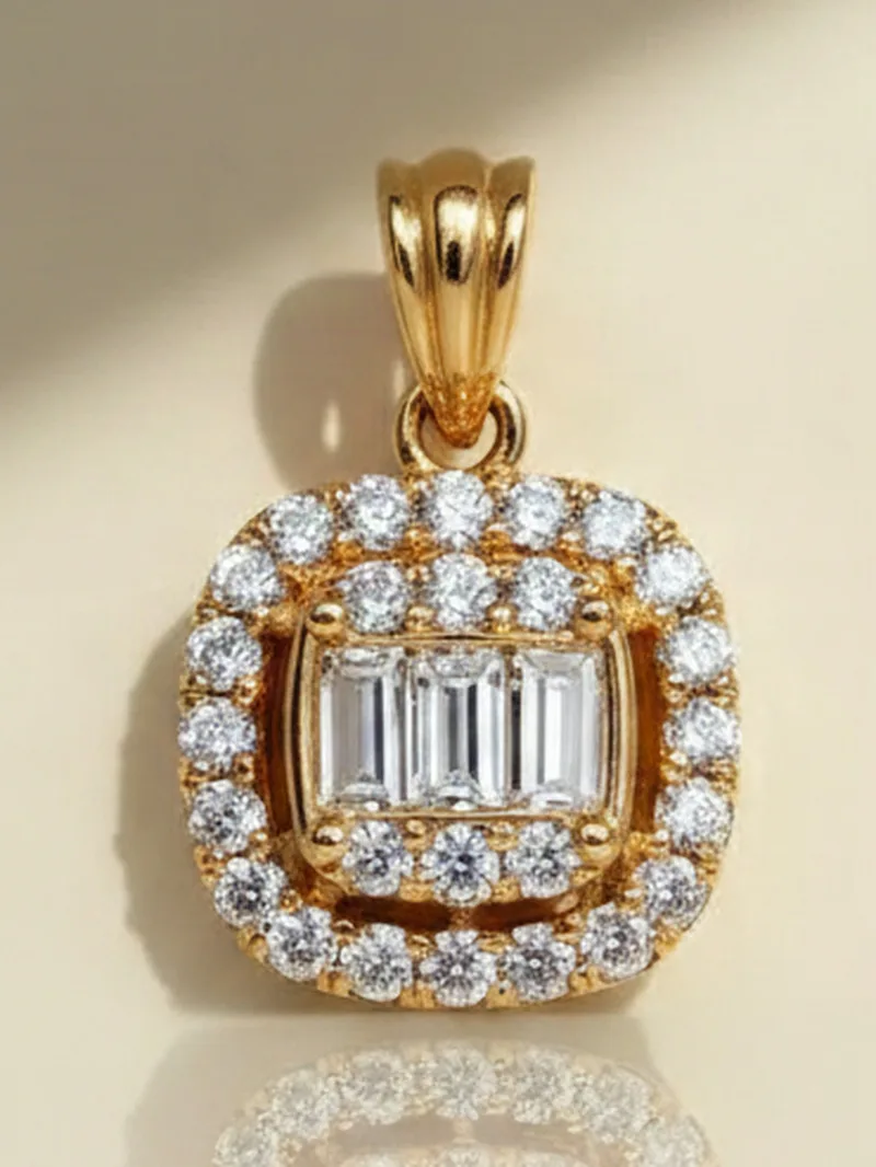 Charbagh Locket Pendant