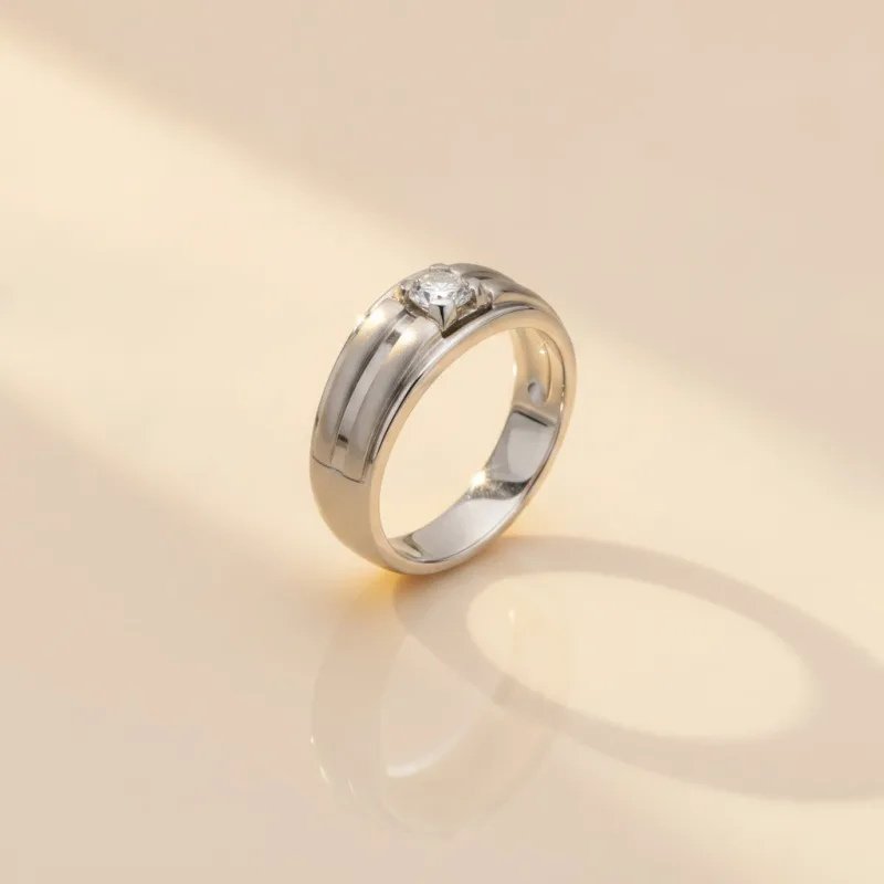 Axis Men's Band, Palladium 950