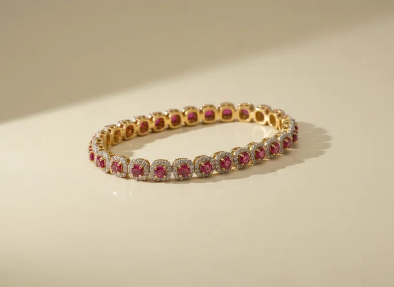 Ruby Cadence Bracelet