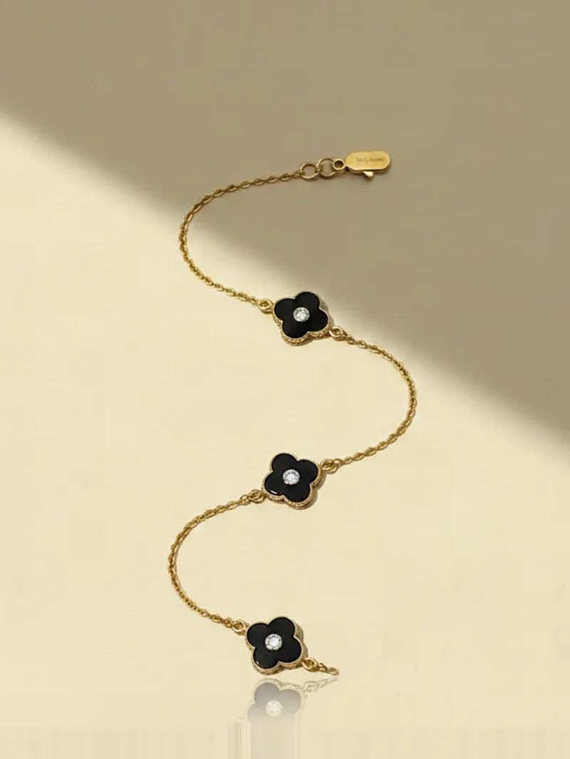 Nocturne Meenakari Bracelet, Gold 21K