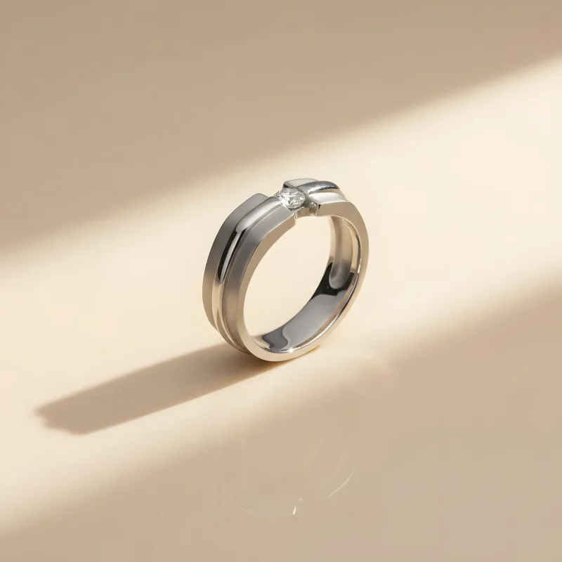 Axis Men's Band, Palladium 950