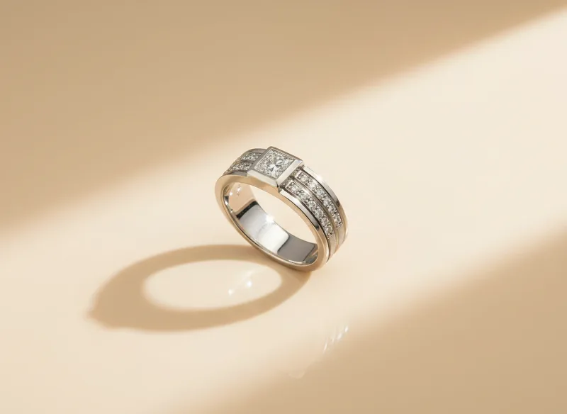 Meridian Men's Band, Palladium 950