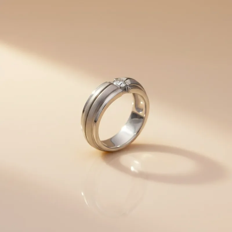 Axis Men's Band, Palladium 950