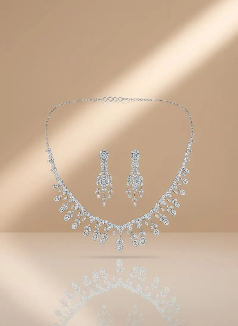 Garden Cascade Diamond Set, Gold 18K