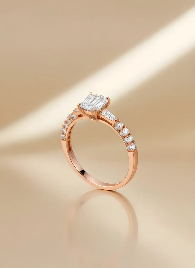 Meridian Diamond Ring, Gold 21K