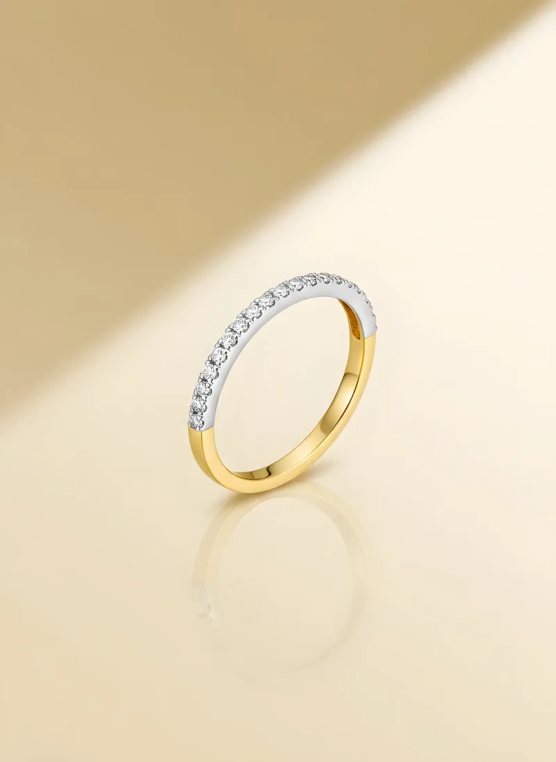 Meridian Diamond Band, Gold 21K